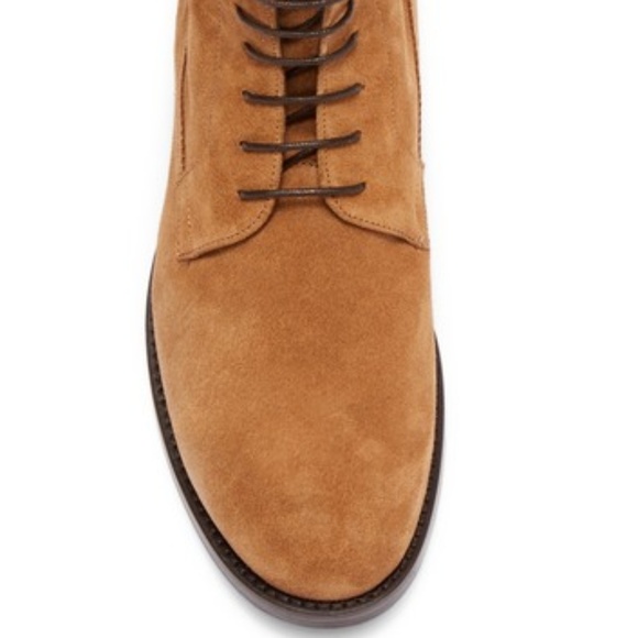 Bacco Bucci Cesc II Lace-Up Suede Boot Tan 7.5 main image 6